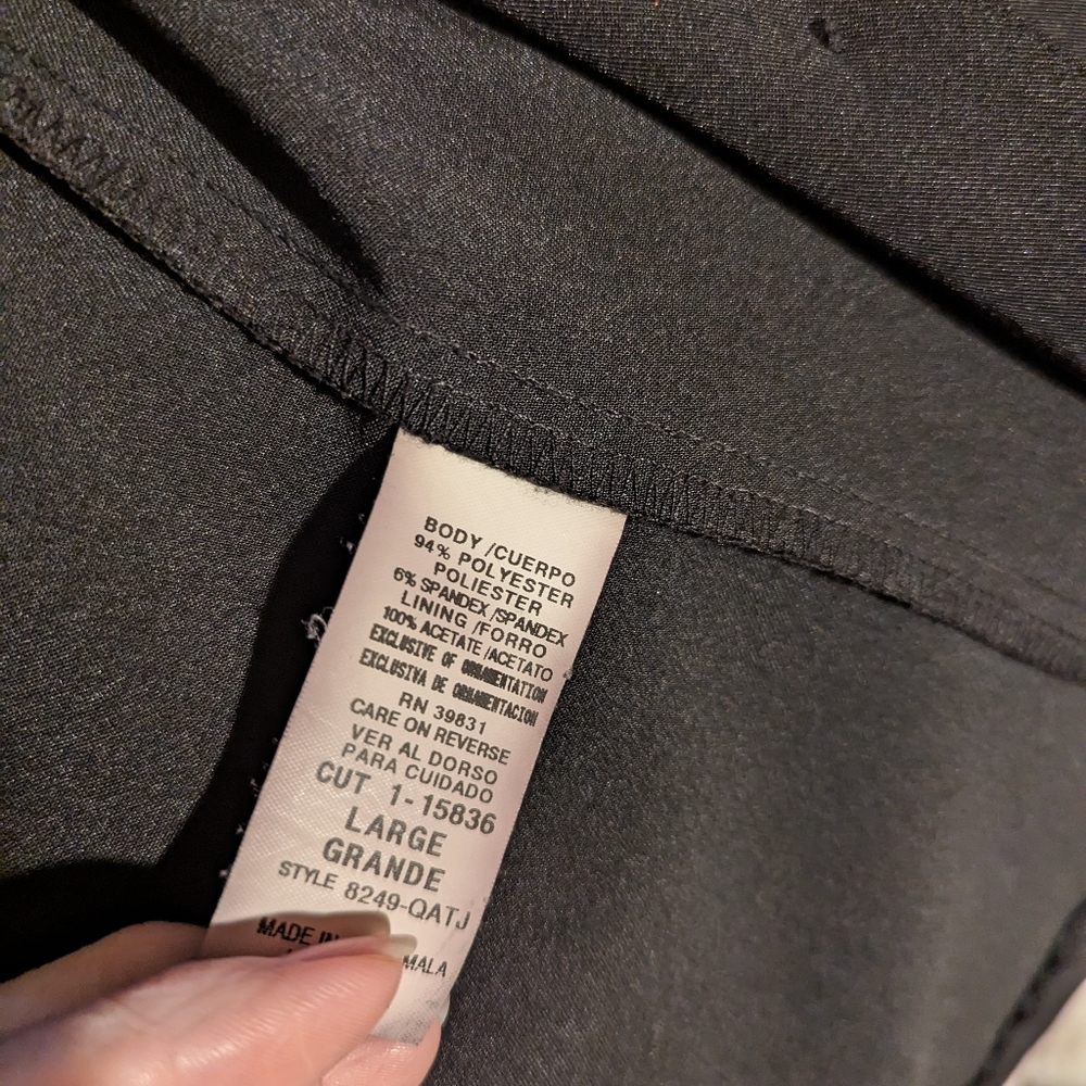 Black blazer, juniors, size large - Picture 5 of 5